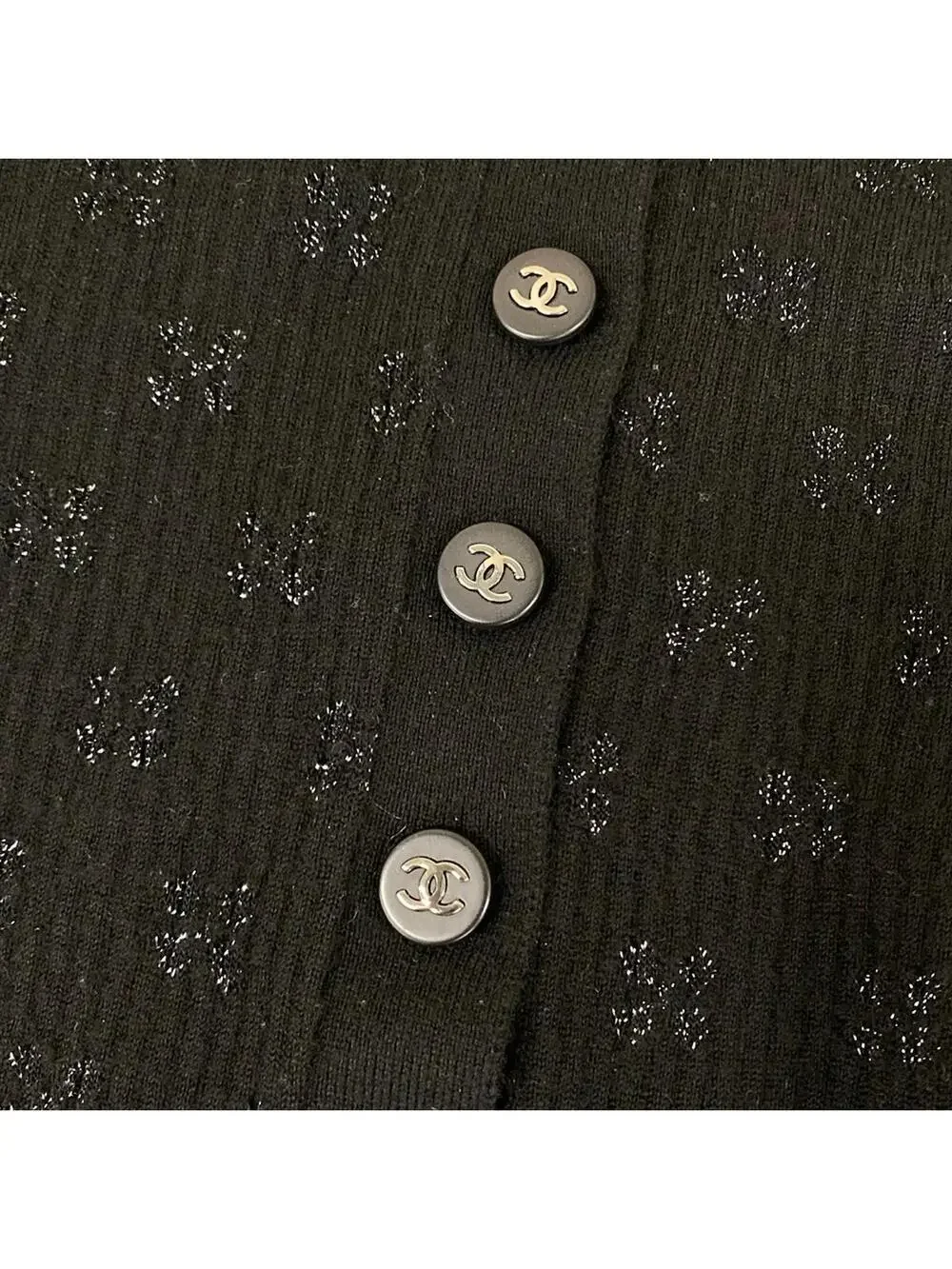 Chanel Black (Outer Fabric) Cashmere #295575C12B